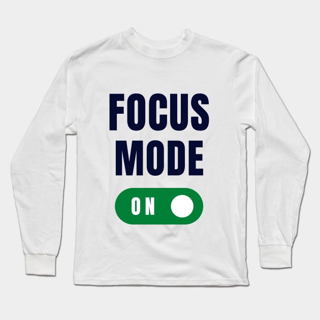 Focus mode on Long Sleeve T-Shirt by Zenflow